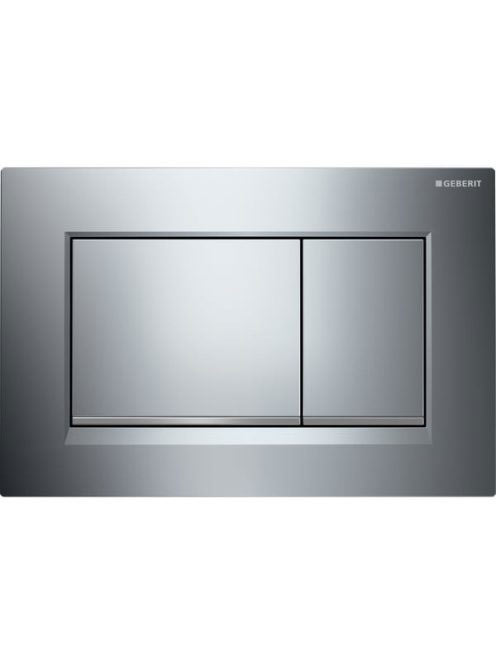 Geberit Sigma30 nyomólap fényes króm/matt króm/fényes króm 1
