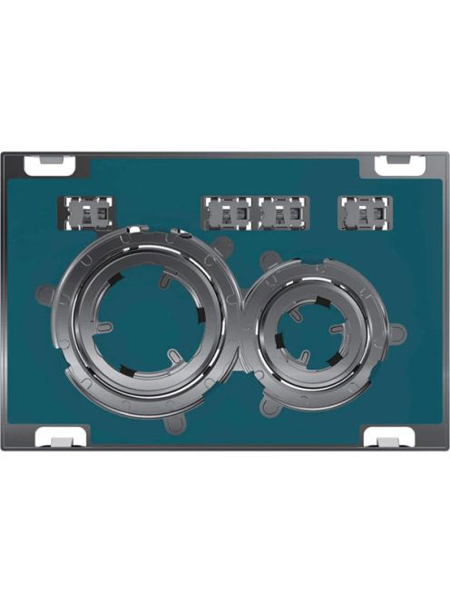 Geberit Sigma21 működtetőlap, 2 mennyiséges öblítéshez, ügyf