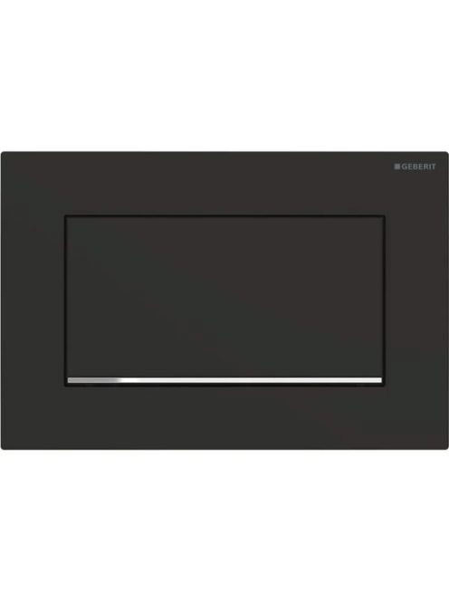 Geberit Sigma30 nyomólap easy-to-clean bevonattal, matt feke