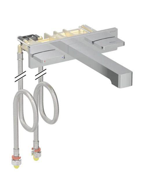 Geberit ONE két fogantyús fali mosdócsaptelep 18 cm, falsík