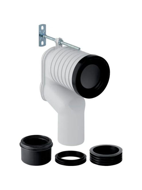 Geberit P-csatlakozókönyök készlet álló WC-hez, alpin fehér