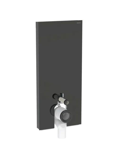 Geberit Monolith Plus fekete szanitermodul talpon álló WC-he