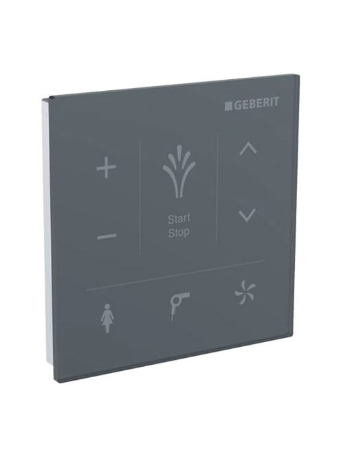 Fali kezelőpanel Geberit AquaClean számára, fekete üveg 147.