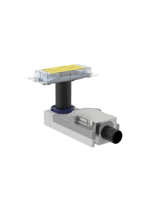 Geberit CleanLine zuhanylefolyó beépítő alapkészlet (alacson