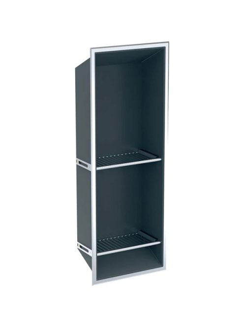 Geberit tárolórekesz behelyezhető polcokkal 30x80 cm, porszó