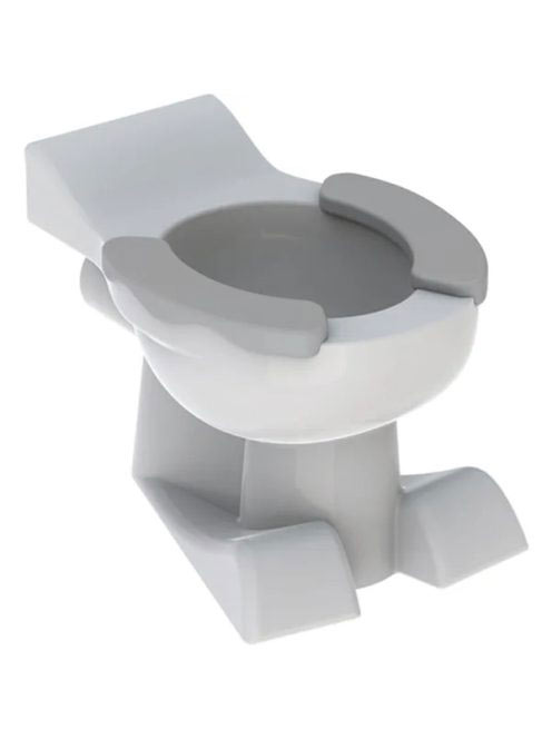 Geberit Bambini mélyöblítésű gyermek álló WC ülőkepaddal, or