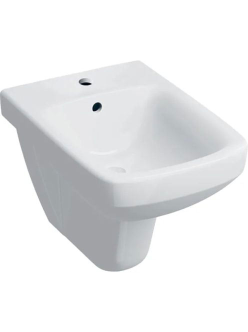 Geberit Selnova Square fali bidé túlfolyóval 35x53 cm, fehér