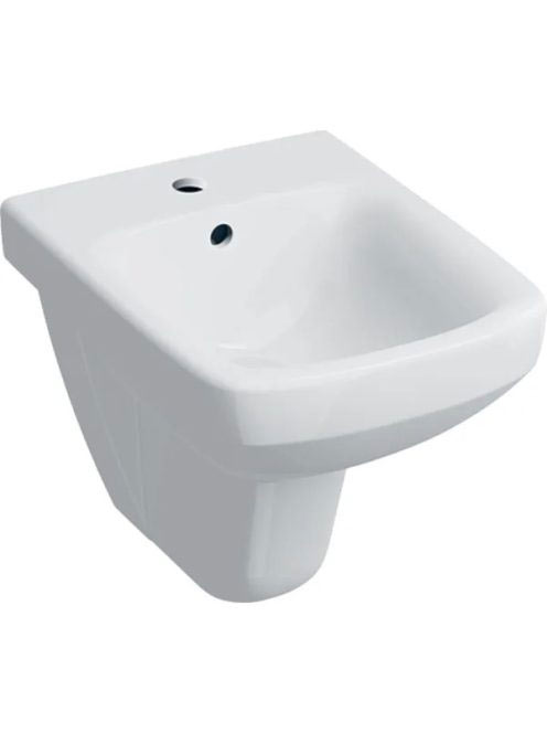 Geberit Selnova Compact szögletes fali bidé 35x48 cm, rövidí