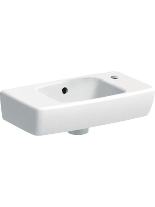Geberit Selnova Compact jobbos kézmosó 45x25 cm, rövidített