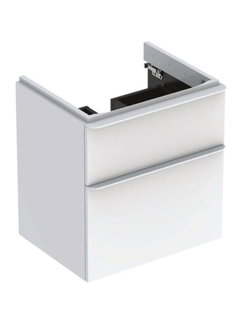 Geberit Smyle Square alsó szekrény mosdóhoz fiókkal 58,4x47