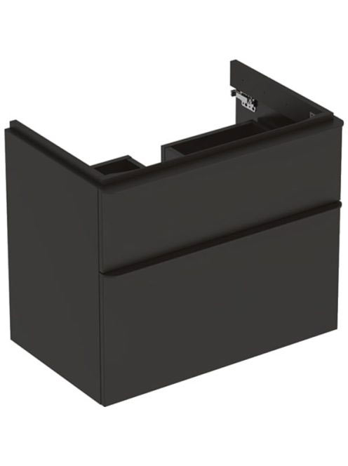 Geberit Smyle Square alsó szekrény mosdóhoz fiókkal 73,4x47