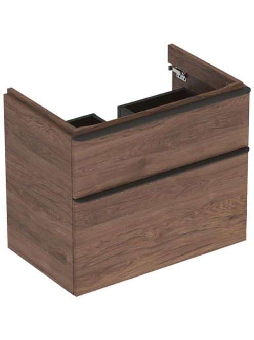 Geberit Smyle Square alsó szekrény mosdóhoz fiókkal 73,4x47