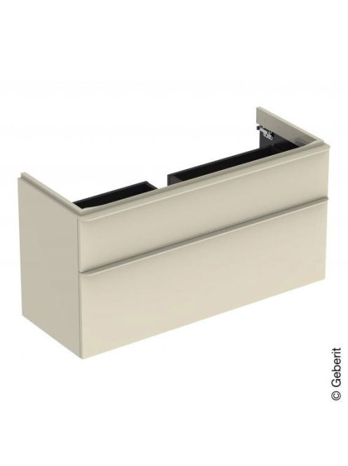Geberit Smyle Square alsó szekrény mosdóhoz fiókkal 118,4x47