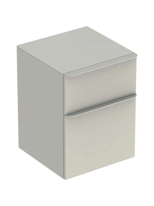 Geberit Smyle Square kiegészítő szekrény 45x60 cm, homokszür