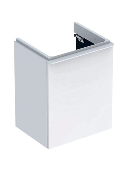 Geberit Smyle Square alsó szekrény kézmosóhoz ajtóval 49,2x4