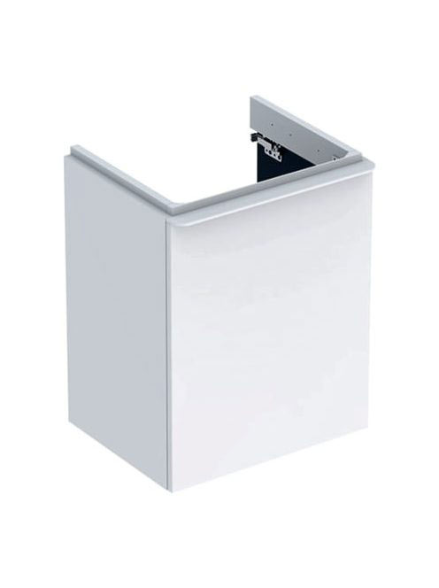 Geberit Smyle Square alsó szekrény kézmosóhoz ajtóval 49,2x4