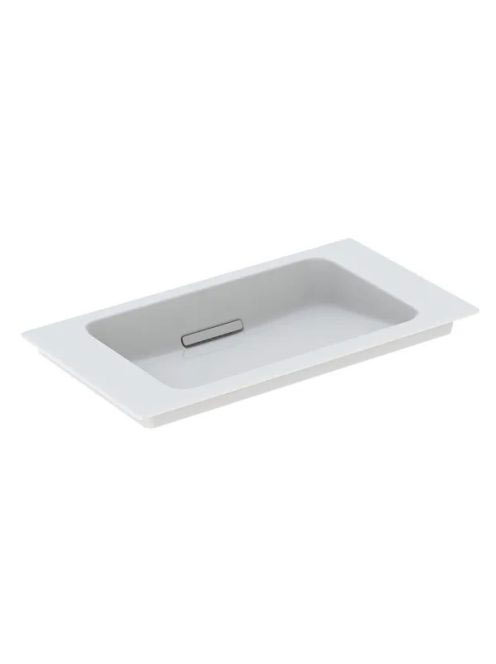 Geberit One rövidített kivitelű mosdó 75x40 cm csaplyuk nélk
