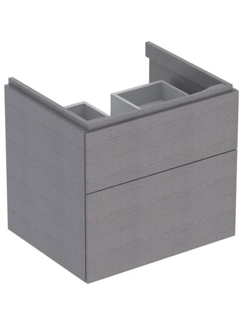 Geberit Xeno² alsó szekrény mosdóhoz 58x46,2 cm, két fiókkal
