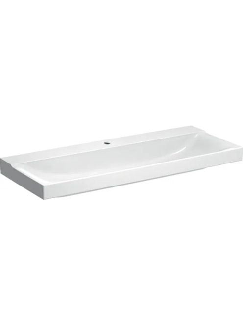 Geberit Xeno² mosdó 120x48 cm, csaplyukkal, túlfolyó nélkül,