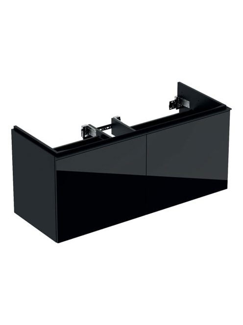 Geberit Acanto alsó szekrény dupla mosdóhoz, két fiókkal 120