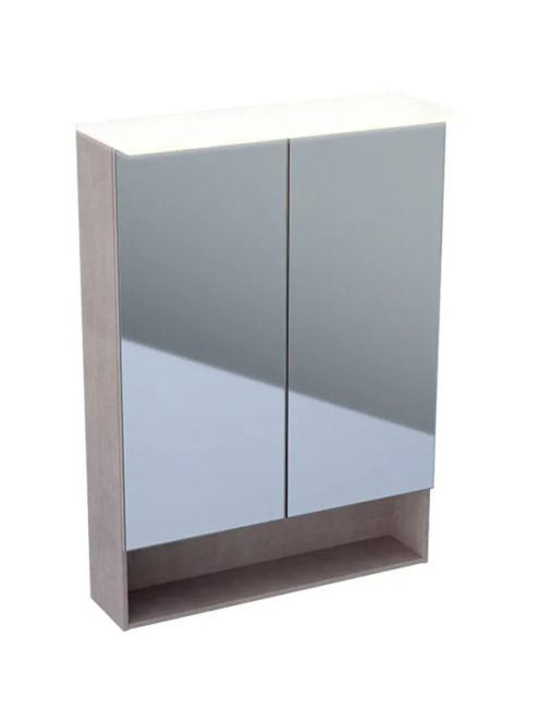 Geberit Acanto tükrös szekrény 60x83 cm, fakó tölgy 500.644.