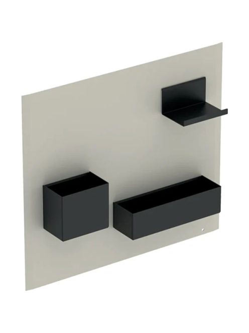 Geberit Group mágneses tábla tárolódobozokkal 45x39 cm, homo