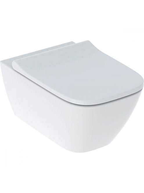 Geberit Smyle Square fali WC csésze 35x54 cm zárt forma, Rim