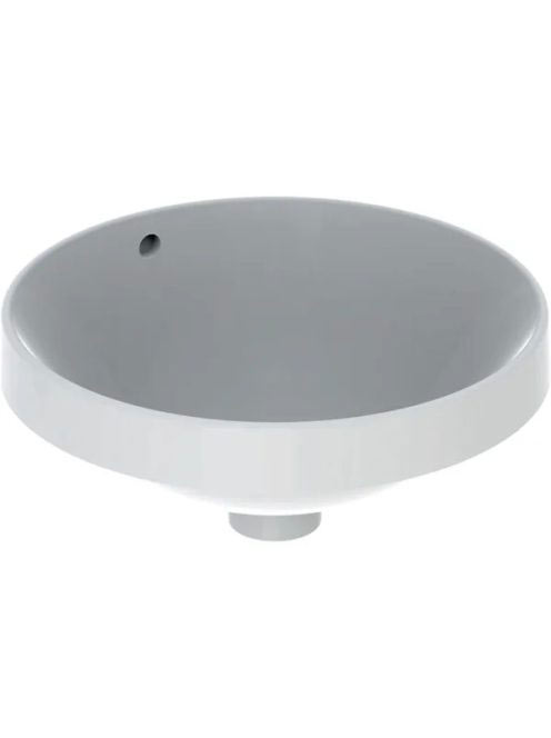 Geberit VariForm kerek beépíthető mosdó 40 cm, fehér 500.701