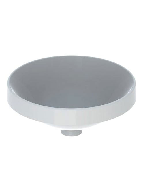 Geberit VariForm beépíthető mosdó, kerek, túlfolyó nélkül 50