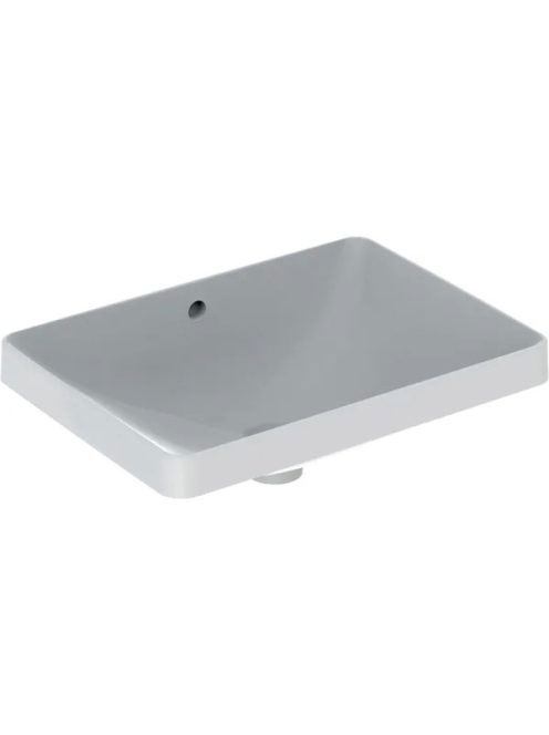 Geberit VariForm beépíthető szögletes mosdó 55 cm, túlfolyóv