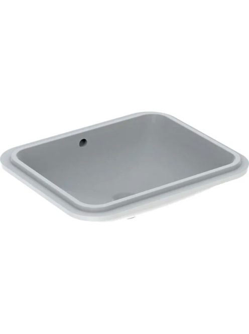 Geberit VariForm alulról beépíthető szögletes mosdó 58 cm, t