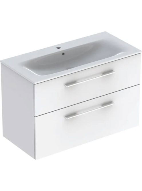 Geberit Selnova Square 2 fiókos mosdószekrény 100 cm, kesken