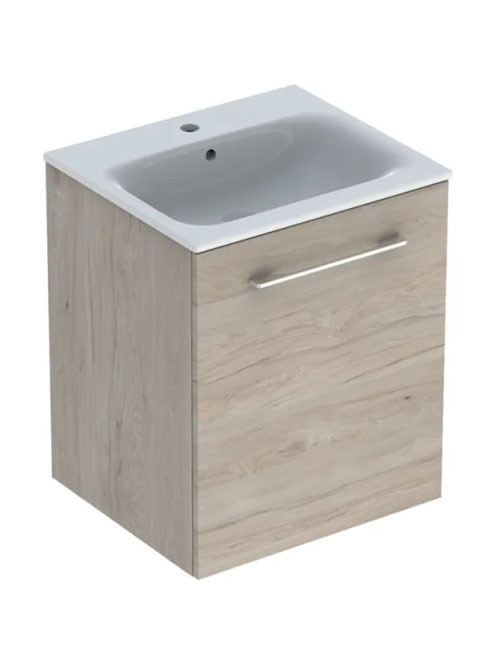 Geberit Selnova Square 1 ajtós mosdószekrény 55 cm, keskeny