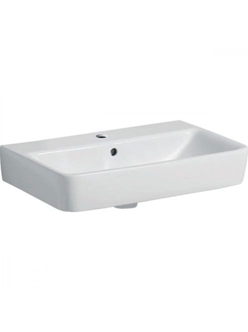 Geberit Selnova Compact kerámia mosdó 60x37cm csaplyukkal és