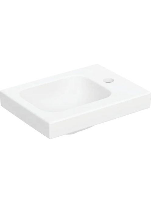 Geberit iCon Light kézmosó 38x28 cm, jobb oldali csaplyukkal