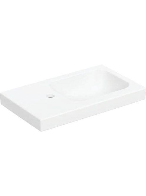 Geberit iCon Light kézmosó 53x31 cm, bal oldali csaplyukkal,