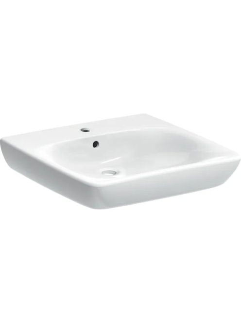 Geberit Selnova Comfort akadálymentes mosdó 60x55 cm, csaply