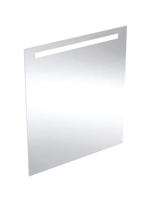 Geberit Option Basic Square tükör felső világítással 80x90 c