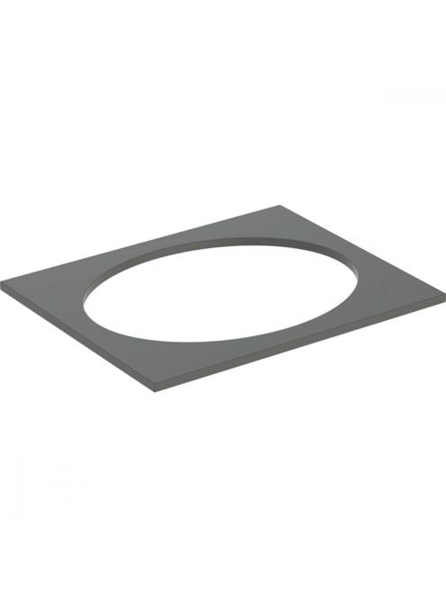 Geberit Selnova Square mosdópult 59,1x47,5 cm, matt láva 502