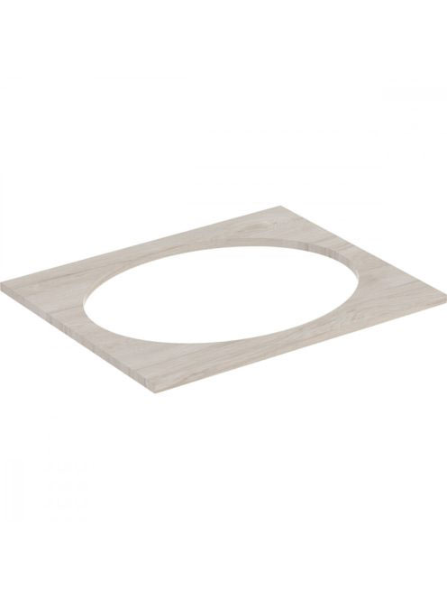 Geberit Selnova Square mosdópult 59,1x47,5 cm, világos hikor