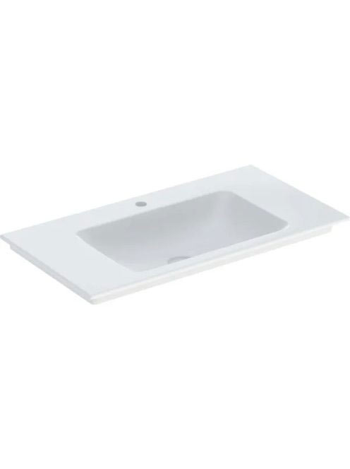 Geberit One beépíthető mosdó 90x48 cm csaplyukkal, túlfolyó