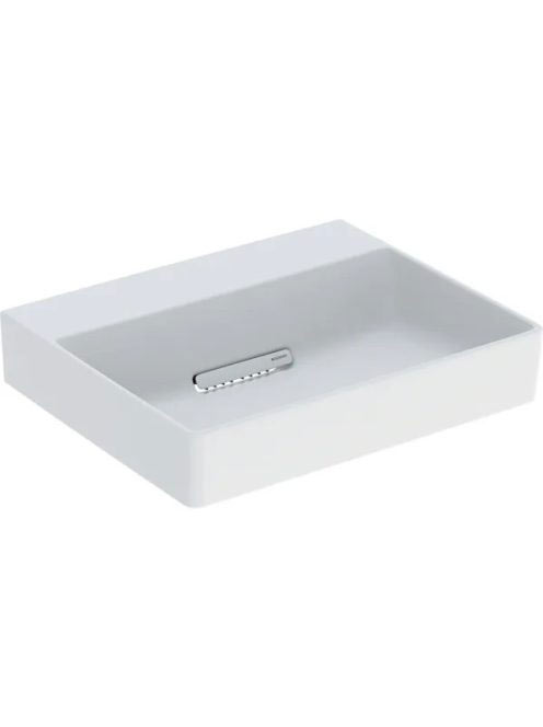 Geberit One pultra ültethető mosdó 50x41 cm, csaplyuk és túl