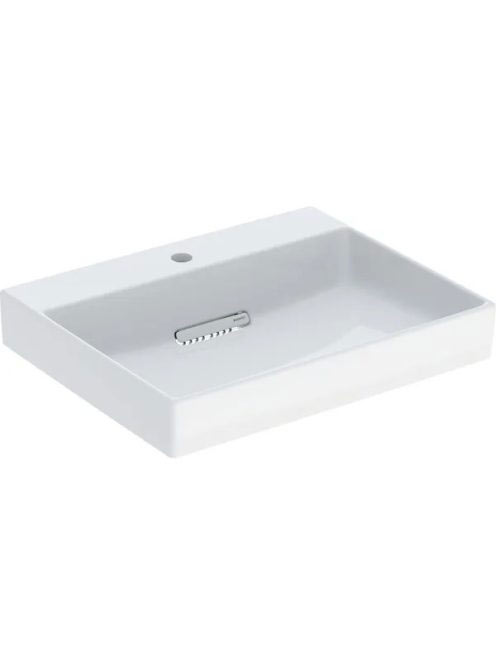 Geberit One mosdó hátsó lefolyóval 60x48 cm csaplyukkal és t