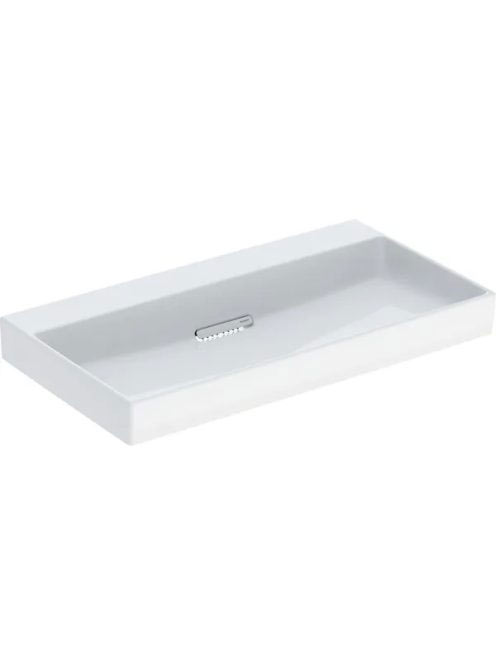 Geberit One mosdó hátsó lefolyóval 90x48 cm csaplyuk és túlf