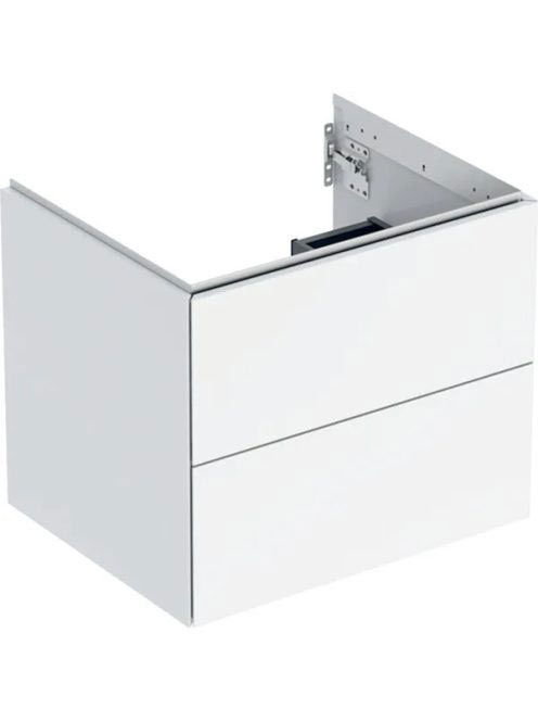 Geberit One alsó szekrény mosdóhoz 2 fiókkal 59,2x47 cm, mag