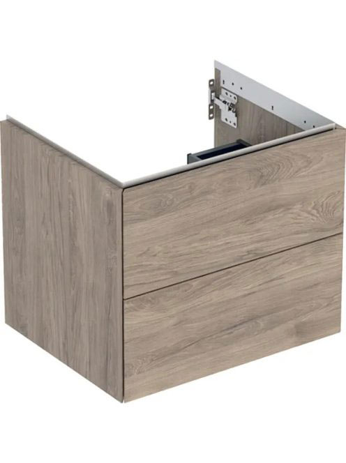 Geberit One alsó szekrény mosdóhoz 2 fiókkal 59,2x47 cm, hik