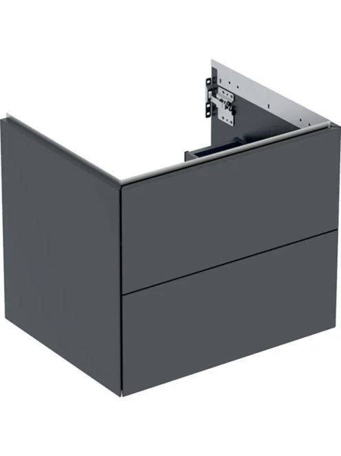 Geberit One alsó szekrény mosdóhoz 2 fiókkal 59,2x47 cm, mat
