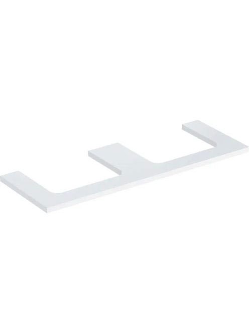 Geberit One mosdópult kivágással, két pultra ültethető mosdó