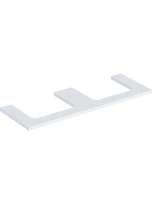 Geberit One mosdópult kivágással, két pultra ültethető mosdó