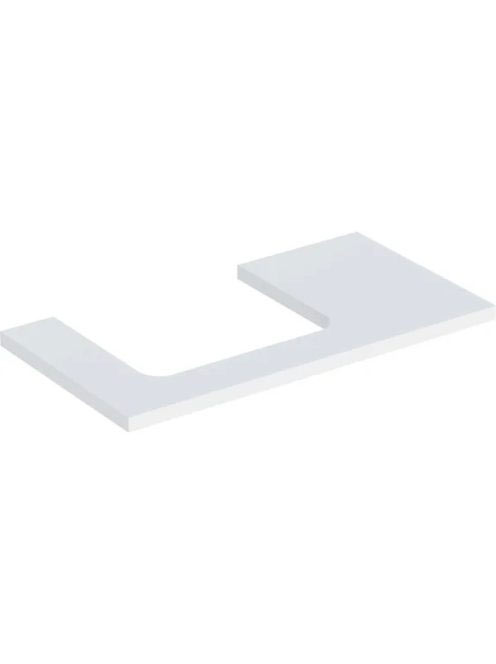 Geberit One mosdópult bal oldali kivágással 90x47 cm, pultra